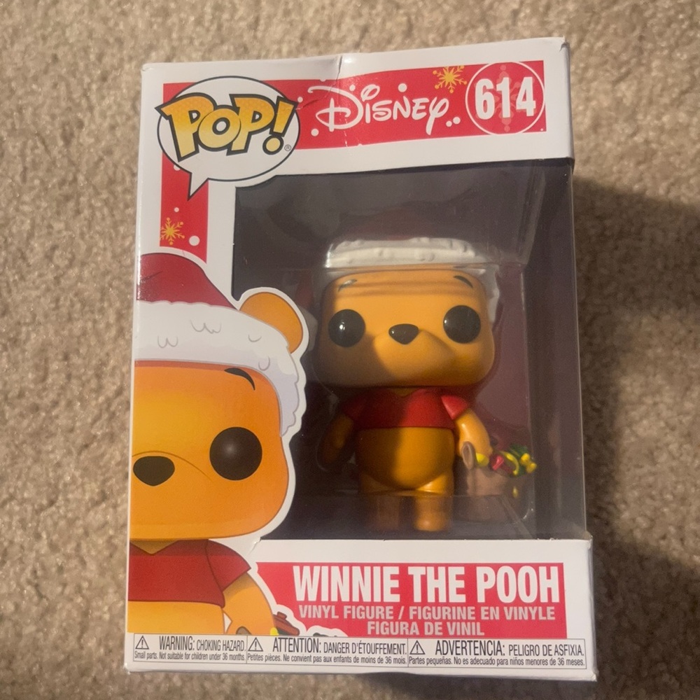 NEW CHRISTMAS DISNEY WHINNIE THE POOH POP